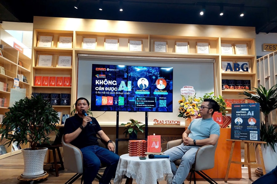 Alpha Books ra mắt bộ sách “AI thực chiến”