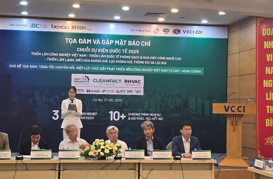 Liên đoàn Thương mại và Công nghiệp Việt Nam: Họp báo công bố 3 sự kiện quốc tế 2025