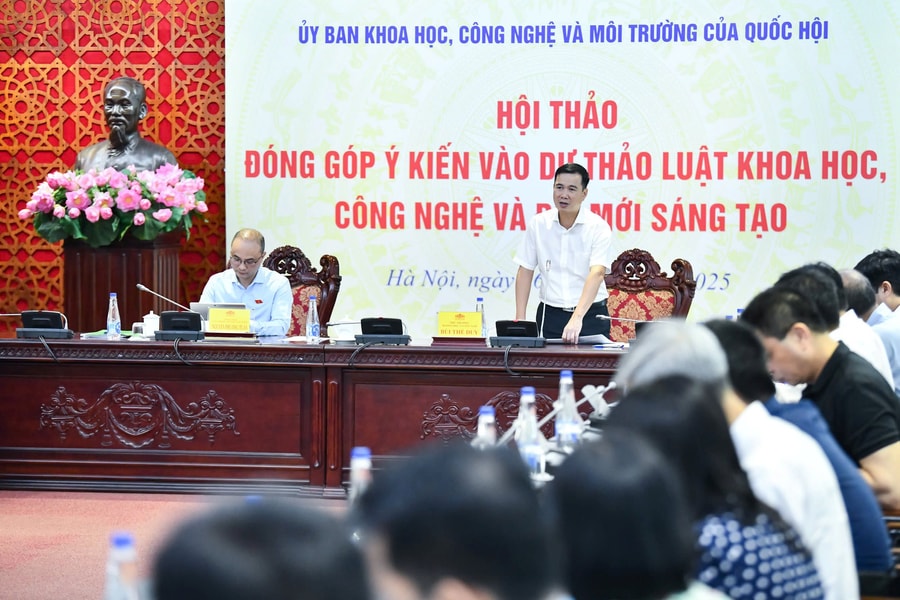 Việc sớm ban hành Luật KH,CN & ĐMST là yêu cầu chung của toàn xã hội