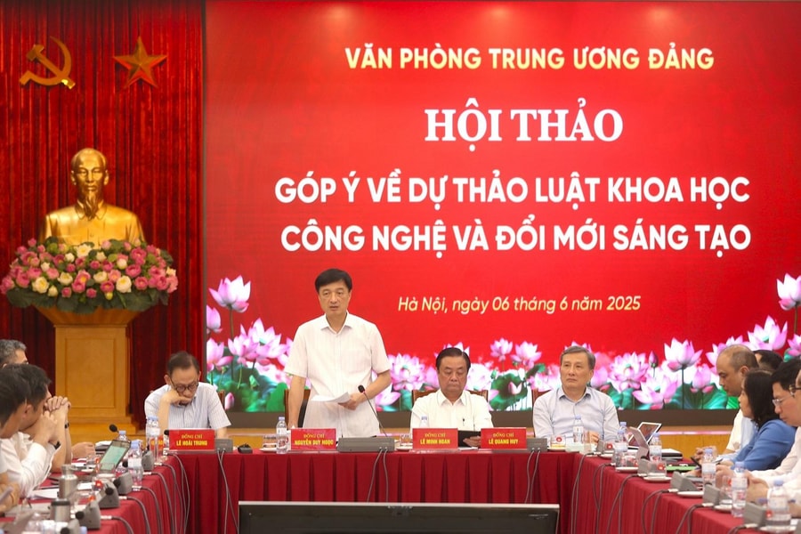 Luật Khoa học, Công nghệ và Đổi mới sáng tạo cần được xây dựng trên cơ sở tiếp thu sâu sắc các ý kiến chuyên gia, phản ánh thực tế cuộc sống và học hỏi kinh nghiệm quốc tế