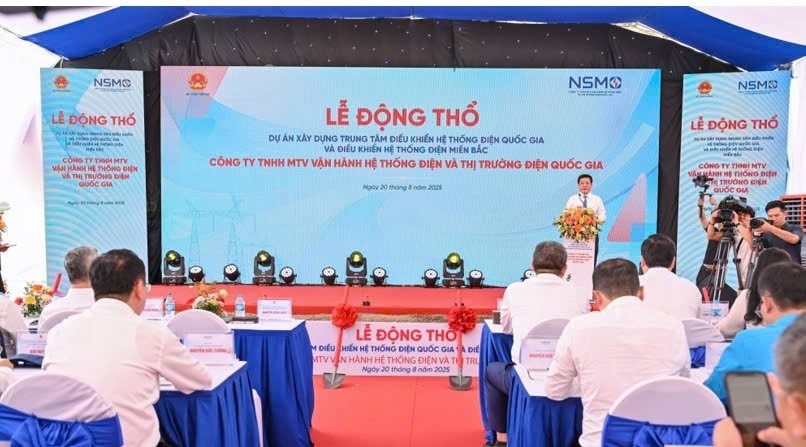 Động thổ dự án Trung tâm điều khiển hệ thống điện quốc gia
