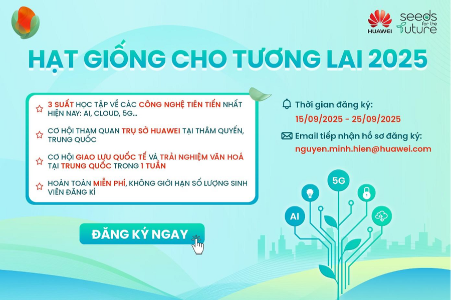 Khởi động Chương trình “Hạt giống cho Tương lai” mùa thứ 10 với nhiều điểm mới