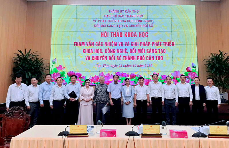 Cần Thơ: Tham vấn các nhiệm vụ và giải pháp phát triển khoa học, công nghệ, đổi mới sáng tạo và chuyển đổi số