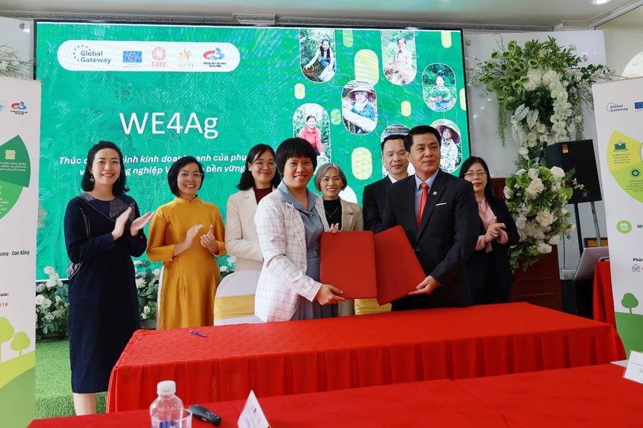 Khởi động Dự án “Thúc đẩy mô hình kinh doanh xanh của phụ nữ” tại Cao Bằng