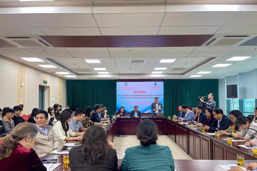 Vận hành hiệu quả thị trường carbon minh bạch tại Việt Nam