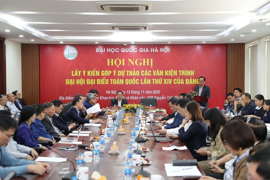 Phát huy trí tuệ và trách nhiệm của đội ngũ trí thức ĐHQGHN góp ý Dự thảo Văn kiện Đại hội XIV