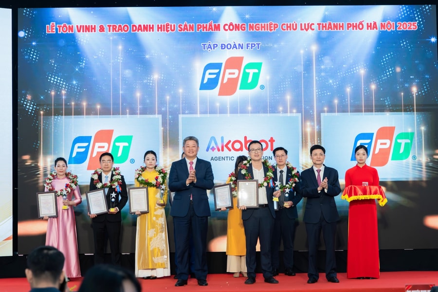FPT dẫn đầu tại chương trình sản phẩm công nghiệp chủ lực Hà Nội năm 2025
