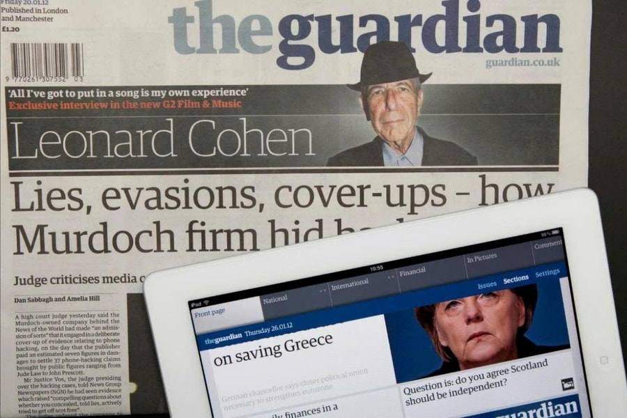 Chiến lược “Ưu tiên kỹ thuật số” của tờ báo The Guardian