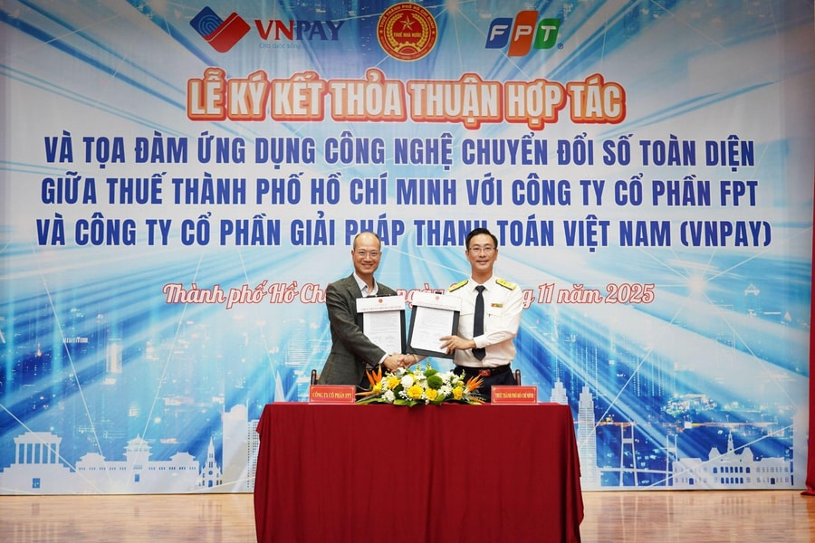 FPT hợp tác với Thuế TP. Hồ Chí Minh ứng dụng AI để hỗ trợ người nộp thuế