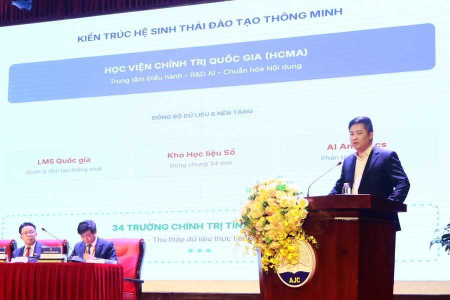 Ứng dụng công nghệ số trong đào tạo lý luận chính trị là giải pháp then chốt