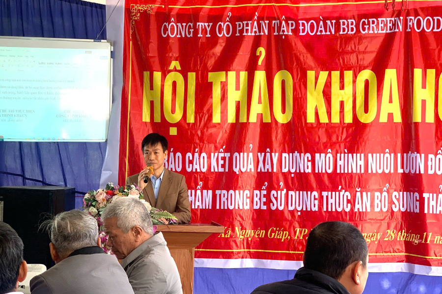 Hải Phòng: Mô hình nuôi lươn đồng bổ sung thảo dược cho hiệu quả kinh tế cao