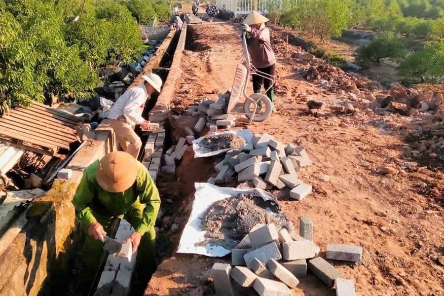 Giao thông - "Mạch máu" của xây dựng nông thôn mới