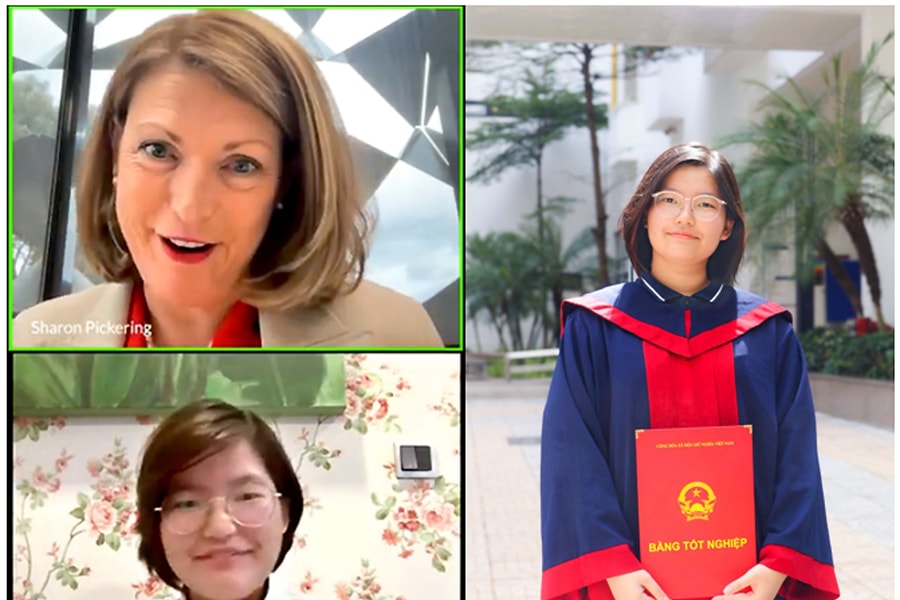 Sinh viên Việt Nam đầu tiên nhận học bổng ASEAN của Đại học Monash