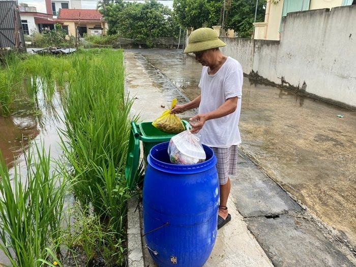 Triển khai phân loại rác sinh hoạt tại nguồn ở nông thôn nhằm tăng tỷ lệ xử lý an toàn