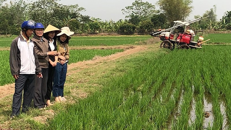 Tăng cường ứng dụng cơ giới hóa trong nông nghiệp, hỗ trợ hoàn thành tiêu chí sản xuất trong nông thôn mới