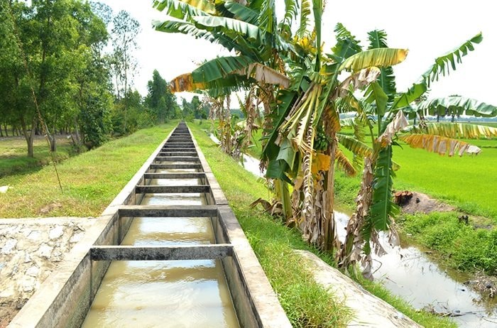 Hoàn thiện hạ tầng thủy lợi phục vụ sản xuất, nâng chất lượng tiêu chí nông thôn mới