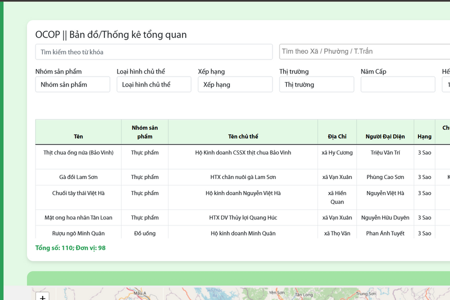Hiệu quả từ bản đồ số nông nghiệp