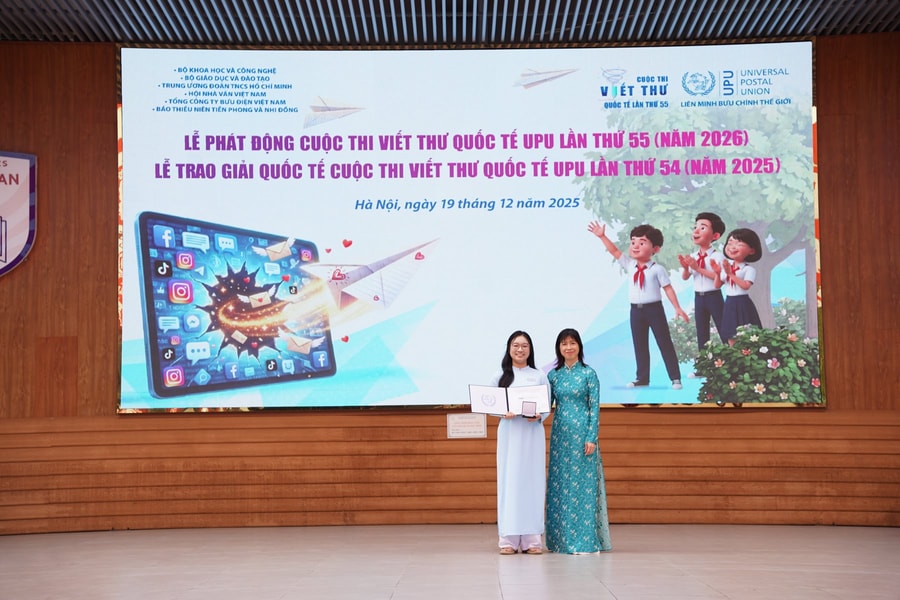 Phát động cuộc thi Viết thư quốc tế UPU lần thứ 55 năm 2026