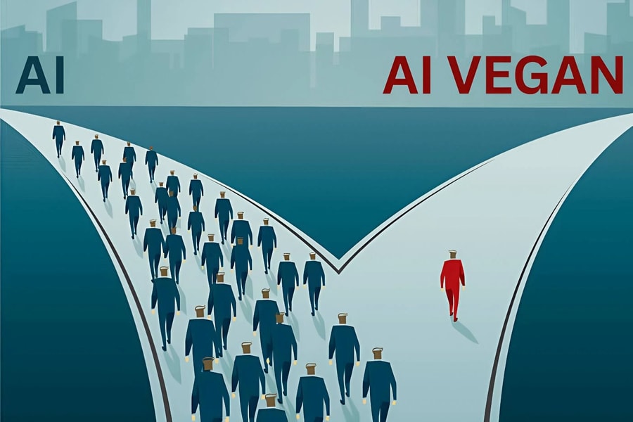 “AI vegans”: Lối sống mới giữa thời đại công nghệ