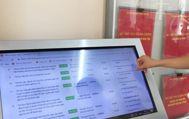 Thanh Hóa số hóa thủ tục, nâng cấp chính quyền cơ sở ở nông thôn mới