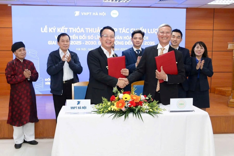 VNPT Hà Nội và Viện ISSI ký thỏa thuận hợp tác chiến lược về chuyển đổi số lĩnh vực văn hóa du lịch