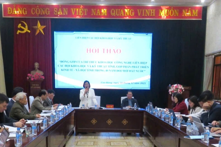 Phát huy vai trò trí thức khoa học - công nghệ trong phát triển KT-XH tỉnh Cao Bằng