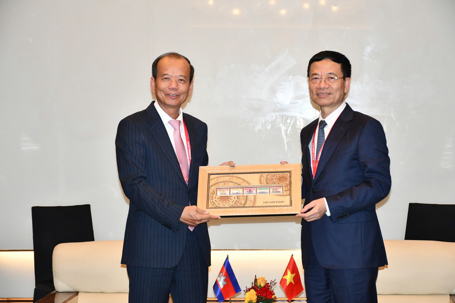 ‏Thúc đẩy hợp tác song phương Việt Nam - Campuchia về hạ tầng viễn thông và công nghệ số‏