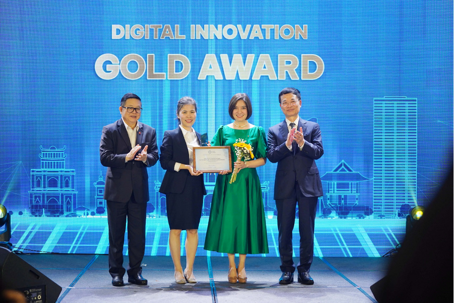 VCB Tablet đạt Giải Vàng hạng mục Đổi mới sáng tạo số tại ASEAN Digital Awards 2026