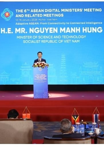 Bộ trưởng Nguyễn Mạnh Hùng: ASEAN đang cùng nhau thực hiện tiến trình chuyển đổi hạ tầng viễn thông thành hạ tầng số