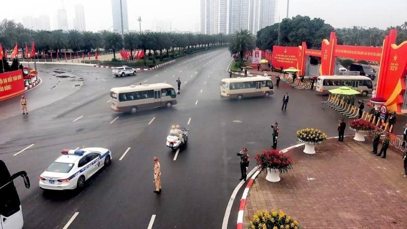 Camera AI và “làn sóng xanh”: Giải pháp đột phá bảo đảm giao thông thông suốt phục vụ Đại hội XIV