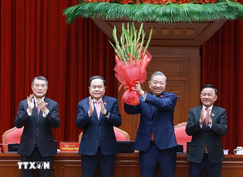 Ban Chấp hành Trung ương khóa XIV thống nhất tuyệt đối bầu đồng chí Tô Lâm tiếp tục giữ chức Tổng Bí thư