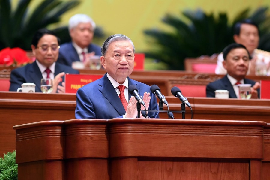 Diễn văn của Tổng Bí thư Tô Lâm tại phiên bế mạc Đại hội đại biểu toàn quốc lần thứ XIV của Đảng
