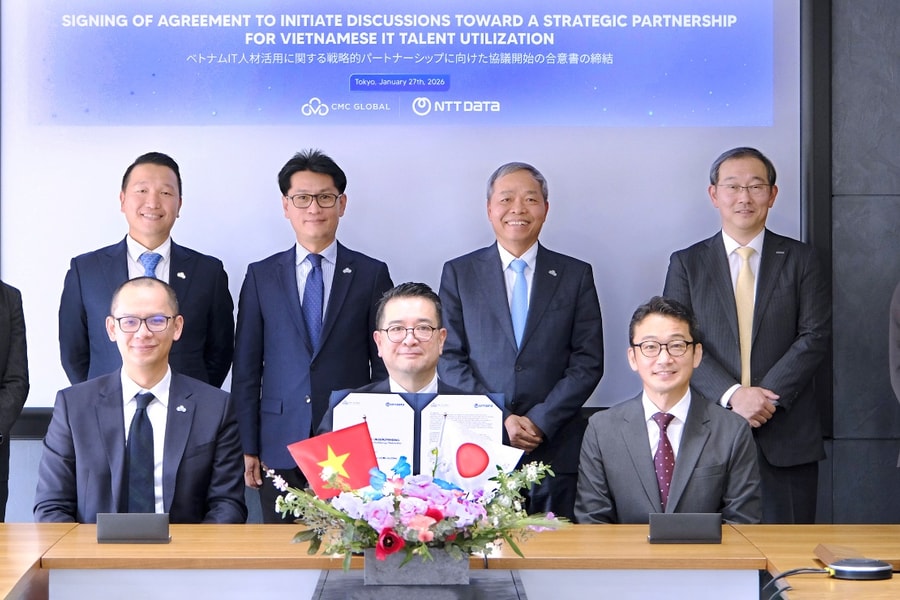 CMC hợp tác NTT DATA mở rộng cung cấp dịch vụ CNTT cho thị trường Nhật Bản
