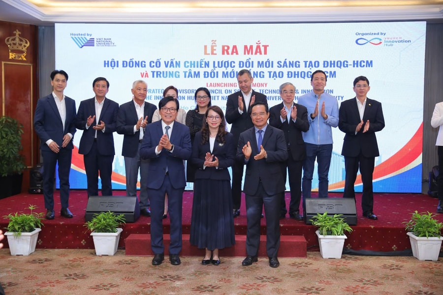 Đại học Quốc gia TP. Hồ Chí Minh ra mắt Hội đồng cố vấn chiến lược đổi mới sáng tạo và Trung tâm đổi mới sáng tạo