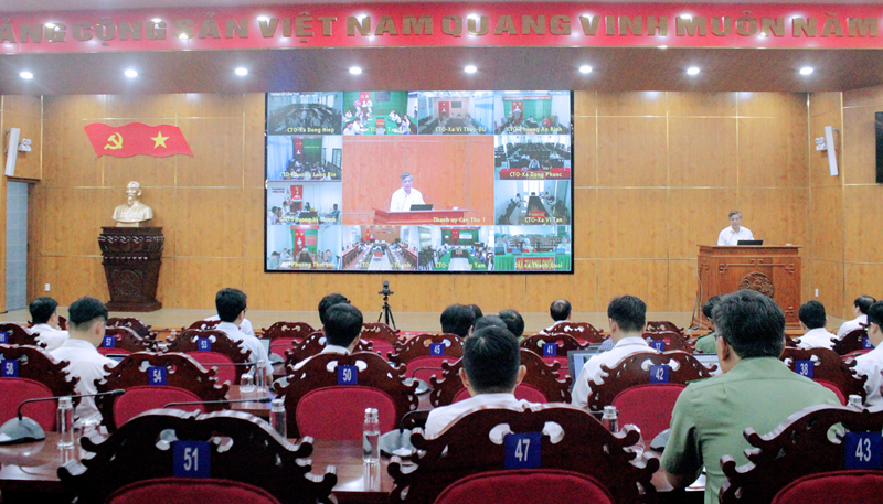 Cần Thơ: Tập huấn vận hành hệ thống phần mềm quản lý thông tin bầu cử