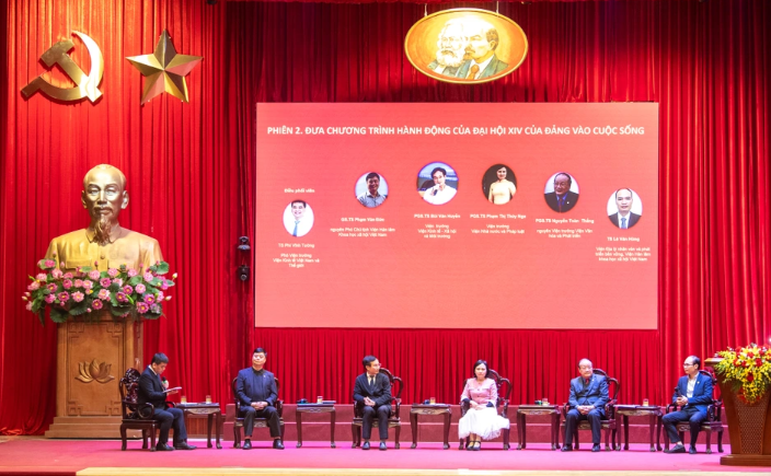 Văn kiện Đại hội XIV kết tinh trí tuệ, ý chí, tư duy đổi mới, khát vọng vươn lên