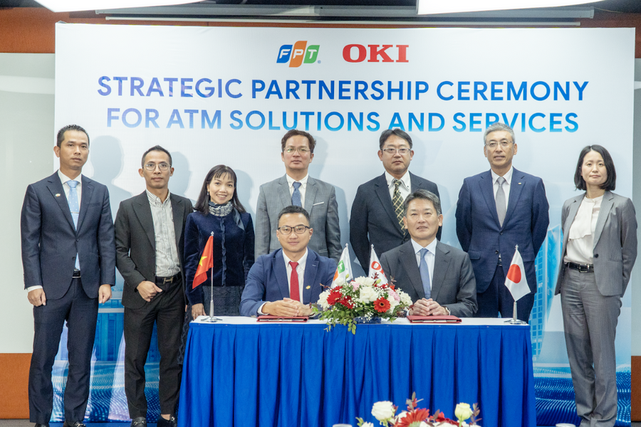 FPT và OKI hợp lực đưa công nghệ ATM Nhật Bản đến Việt Nam