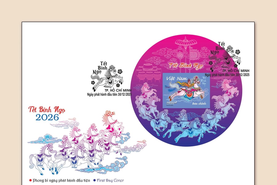 Tết và văn hoá Việt trên tem Bưu chính