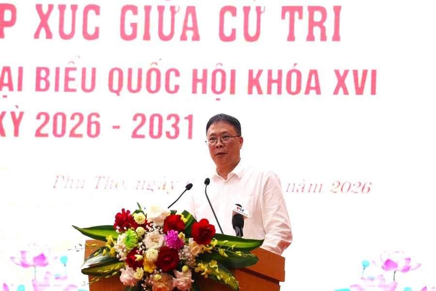 GS.VS. Châu Văn Minh ứng cử đại biểu Quốc hội tại Phú Thọ