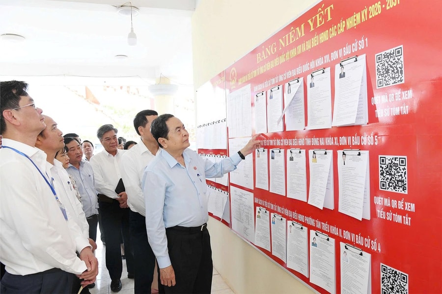 Ứng dụng KHCN, chuyển đổi số là điểm nhấn trong thực hiện công tác bầu cử Quốc hội và HĐND 2026 - 2031