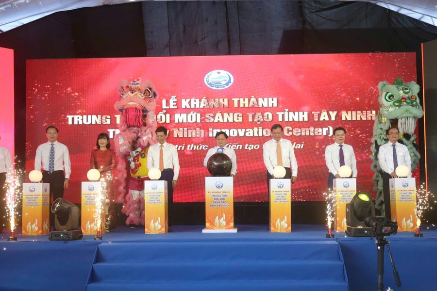 Tây Ninh: Khánh thành Trung tâm Đổi mới sáng tạo tỉnh Tây Ninh