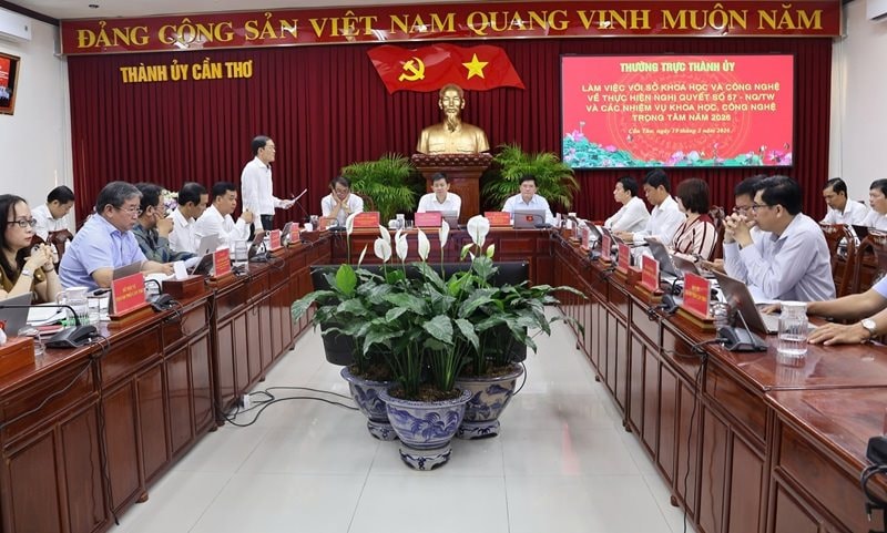Cần Thơ: Phát triển KH&CN, đổi mới sáng tạo và chuyển đổi số cần "rõ việc, rõ người, rõ nhiệm vụ"