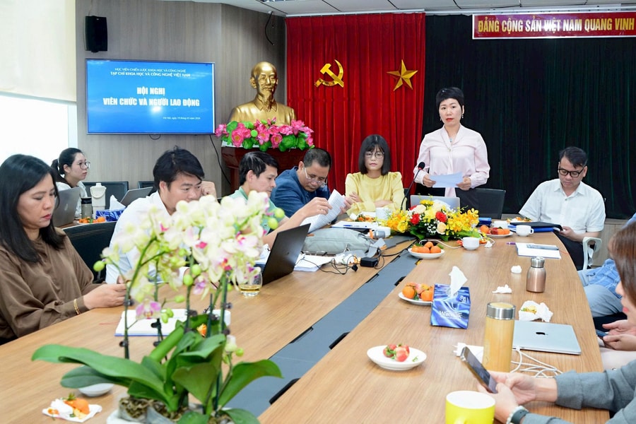 Xây dựng Tạp chí KH&CN Việt Nam trở thành trung tâm tri thức khoa học, kênh truyền thông chính sách tin cậy