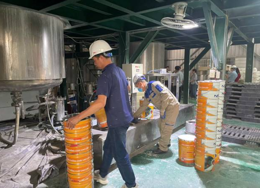 Hải Phòng ghi dấu ấn với nghiên cứu sơn chống cháy cho kết cấu thép