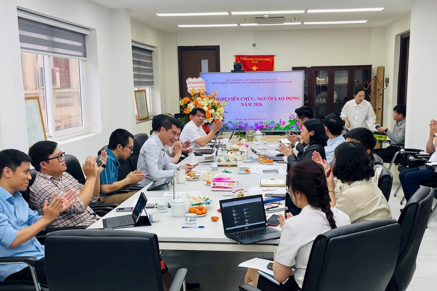 Trung tâm Tư vấn chiến lược, chính sách KH&CN tổ chức Hội nghị viên chức, người lao động năm 2026