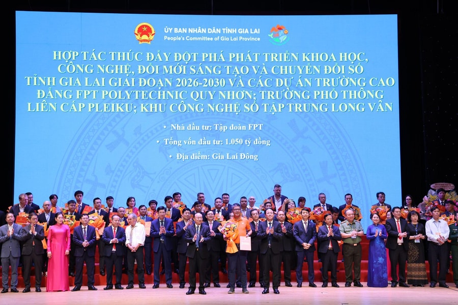 Chủ tịch FPT: Xây dựng Gia Lai trở thành trung tâm AI