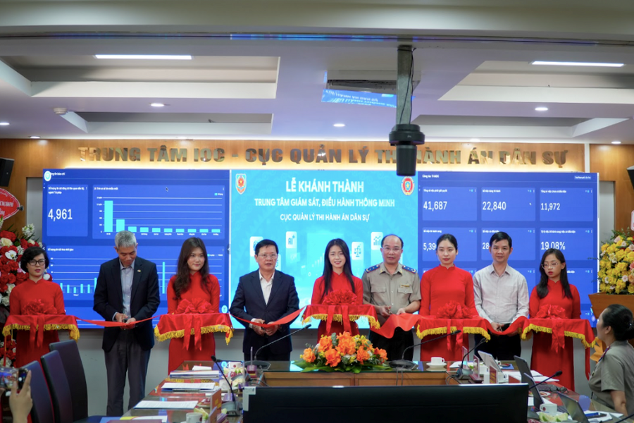 Chính thức vận hành IOC thi hành án dân sự: Biến dữ liệu thành năng lực điều hành