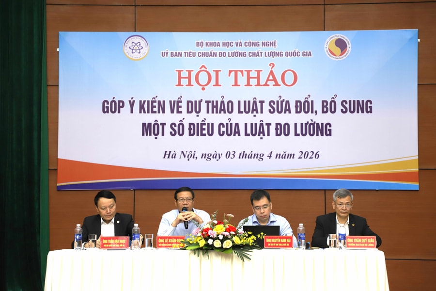Hội thảo xin ý kiến về Dự thảo Luật sửa đổi, bổ sung một số điều của Luật Đo lường năm 2011