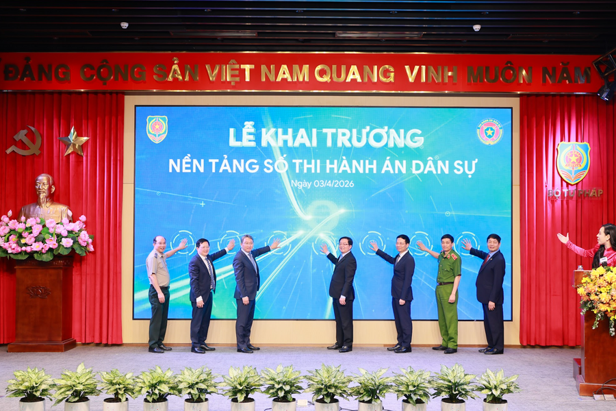 Nền tảng số Thi hành án dân sự: Kỳ tích thực thi Nghị quyết 57/NQ-TW