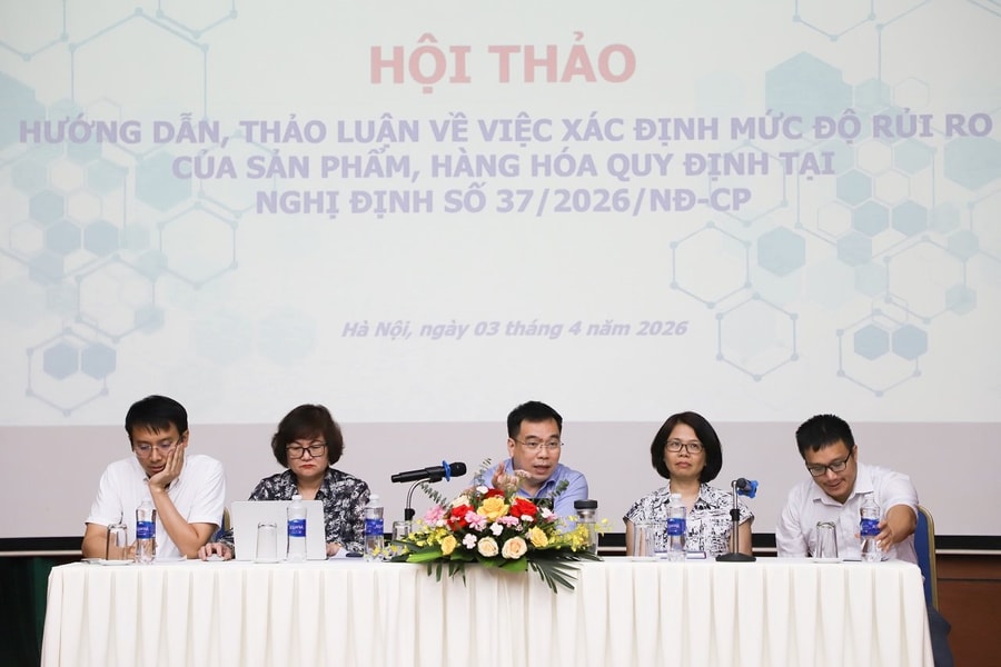 Thảo luận xác định mức độ rủi ro của sản phẩm, hàng hóa theo quy định tại Nghị định số 37/2026/NĐ-CP